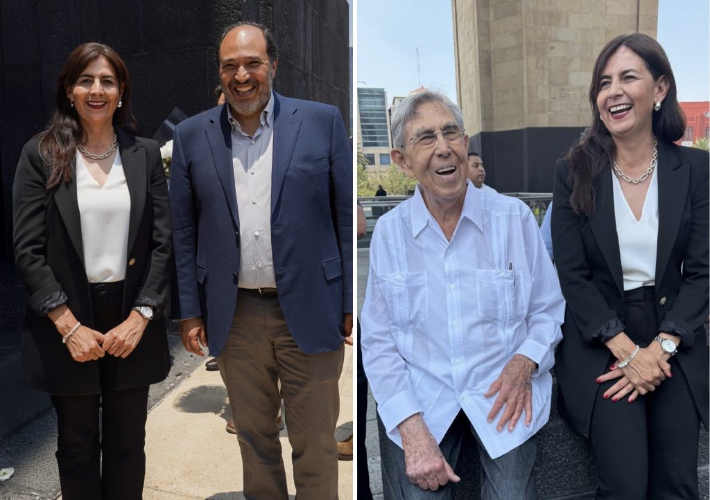 Gabriela Molina de gira política, mientras el sector educativo de Michoacán exige su atención