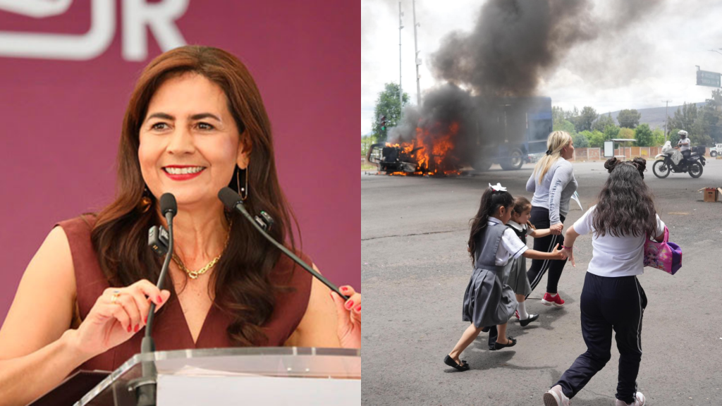 Mientras el sistema educativo de Michoacán se cae, “Gaby” Molina calla