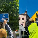 Gobierno de Morelia da mantenimiento a señalética del Centro Histórico
