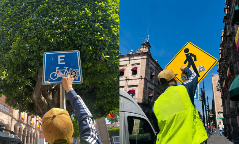 Gobierno de Morelia da mantenimiento a señalética del Centro Histórico