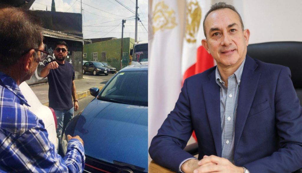 Empleado estatal golpea a adulto mayor en Morelia y presume impunidad