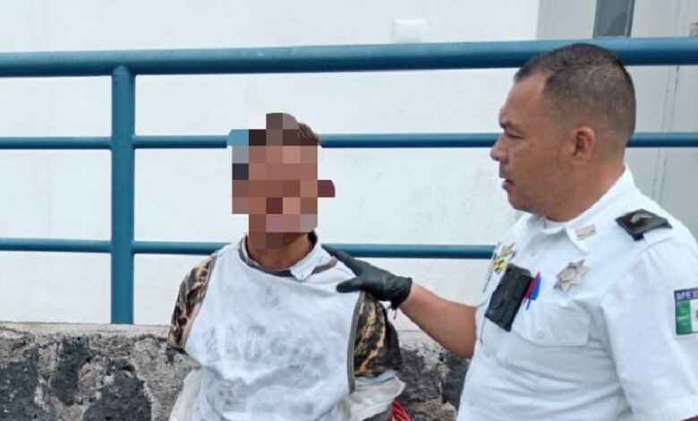 Detienen a hombre en Morelia por intimidar turistas